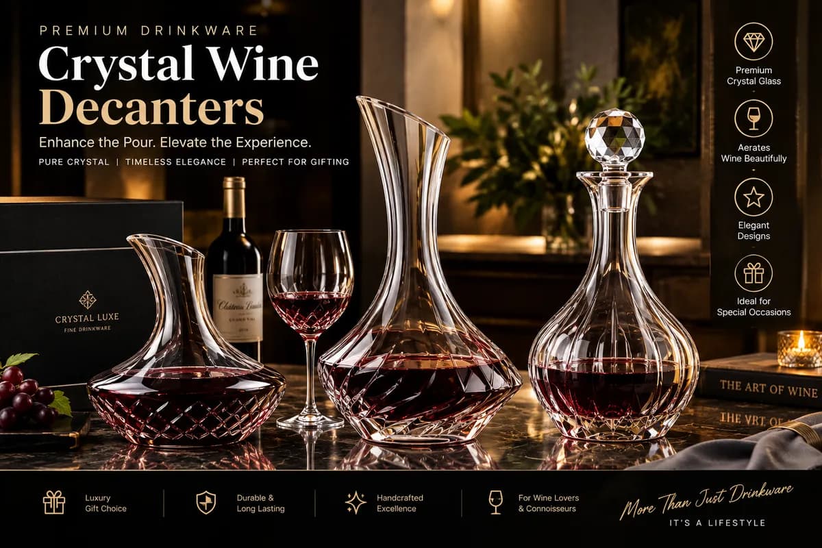 Crystal Wine Decanters