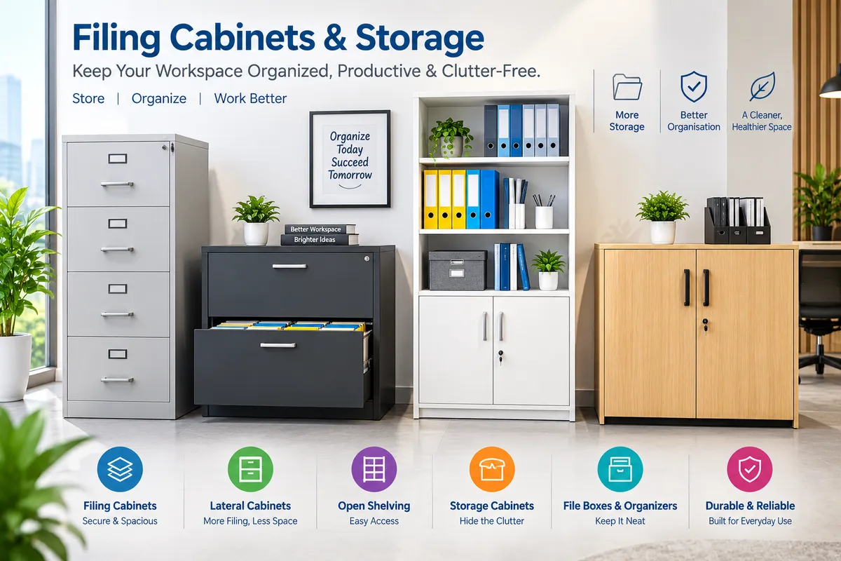 Filing Cabinets & Storage