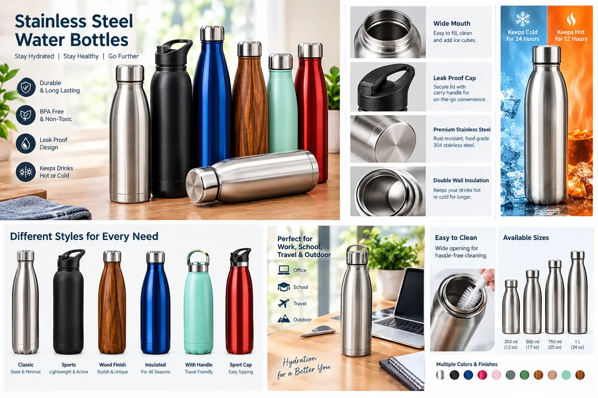 Stainless Steel Water Bottles
